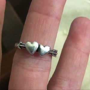 James Avery two of a kind ring